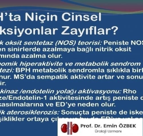 İyi Huylu Prostat Büyümesi (BPH) Cinsel Gücü Olumsuz Etkiliyor