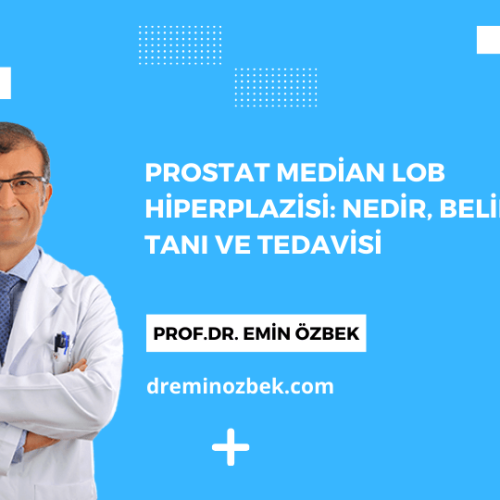 Prostat Median Lob Hiperplazisi Nedir, Belirtileri, Tanı ve Tedavisi