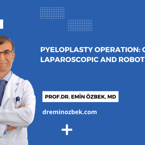 Pyeloplasty Operation: Open, Laparoscopic and Robotic