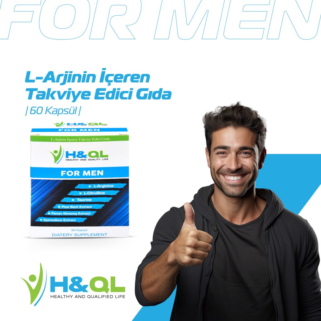 H&QL-For Men | Erkek Cinsel Sağlığı İçin Gıda Takviyesi