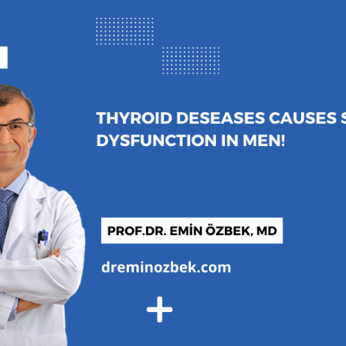 Thyroid Deseases Causes Sexual Dysfunction in Men