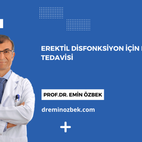Erektil Disfonksiyon için Eksozom Tedavisi