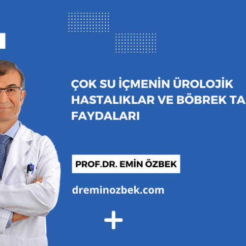 Çok Su İçmenin Ürolojik Hastalıklar ve Böbrek Taşları için Faydaları
