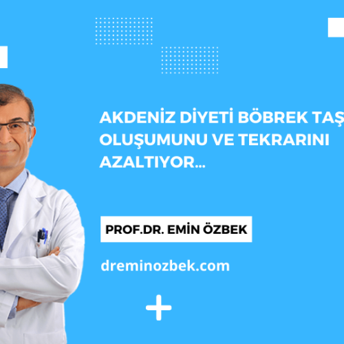 Akdeniz Diyeti Böbrek Taşı Oluşumunu ve Tekrarını Azaltıyor…