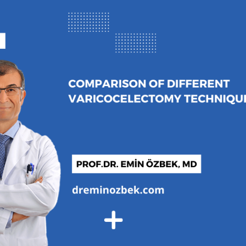 Comparison of Different Varicocelectomy Techniques