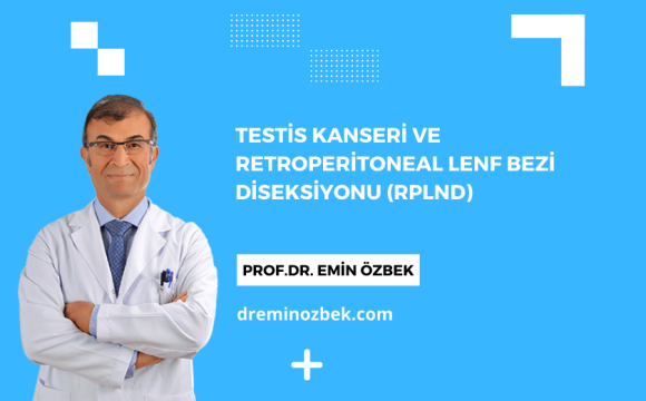 Testis Kanseri ve Retroperitoneal Lenf Bezi Diseksiyonu (RPLND)